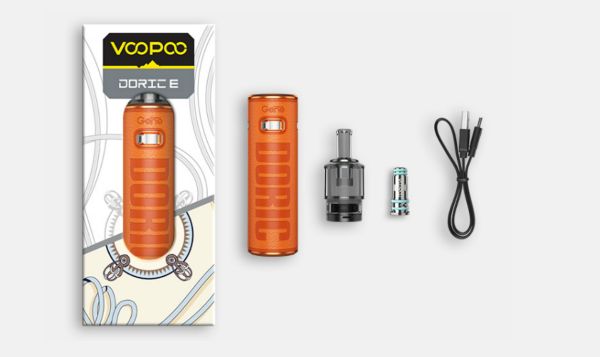 voopoo doric e kit contenuto della confezione