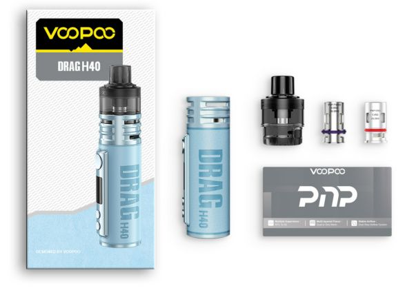 voopoo drag h40 kit contenuto della confezione