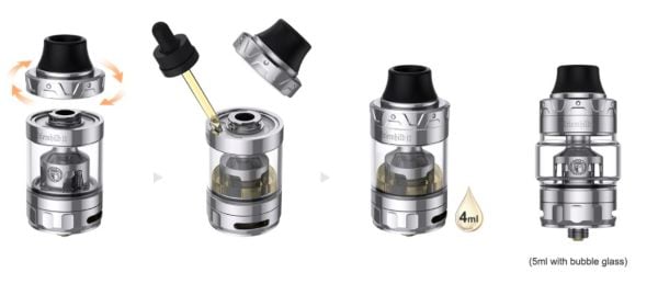 ricarica di liquido atomizzatore kriemhild II vapefly