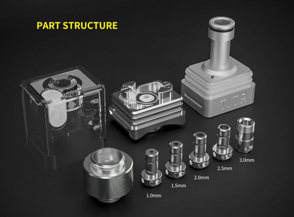 tita rba veepon atomizzatore billet box compatibile