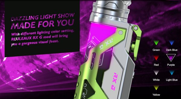 Reuleaux RX-G kit wismec luminoso