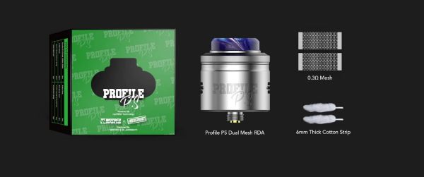 wotofo profile ps dual mesh rda package contents