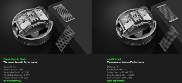 wotofo profile ps dual mesh rda wattage with alternative coils