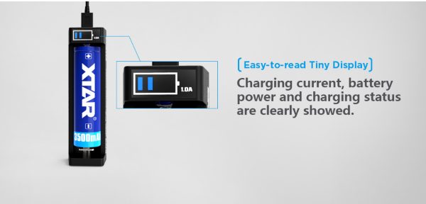 18650 mc1 plus xtar battery charger