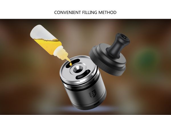 BSKR V3 MTL RTA Vandy Vape atomizzatore con refill dall'alto