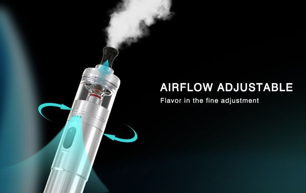 bskr elite vandy vape sigaretta elettronica con tiro di guancia regolabile