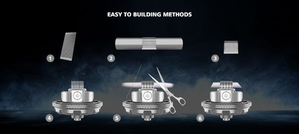 kylin m pro rta atomizzatore a mesh