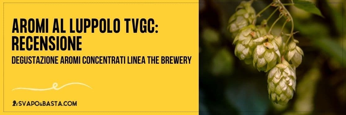Aromi al luppolo tvgc: recensione nuova linea The Brewery