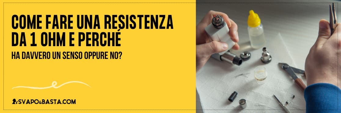 Come fare una resistenza da 1 ohm e perché